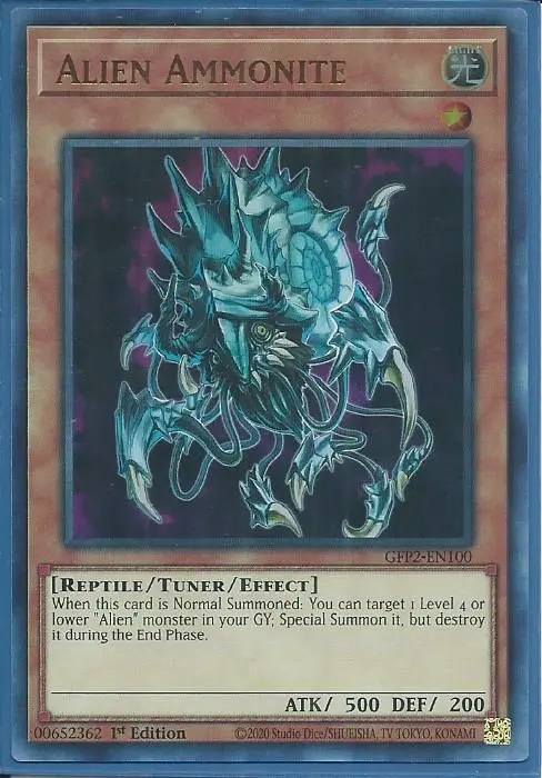 GFP2-EN100 Alien Ammonite – Ultra Rare