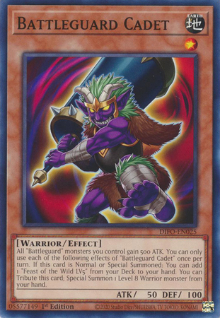 DIFO-EN025 - Battleguard Cadet - Common