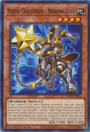 DIFO-EN016 - Heroic Challenger - Morning Star - Common