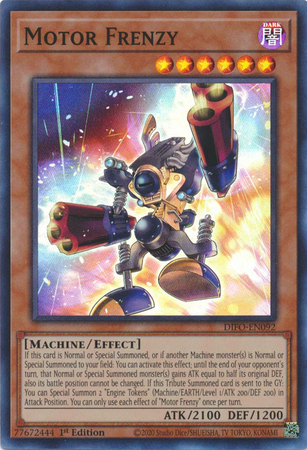 DIFO-EN092 - Motor Frenzy - Super Rare