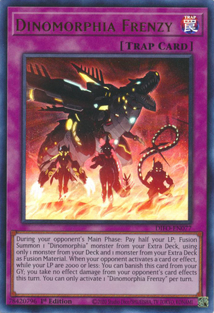 DIFO-EN077 - Dinomorphia Frenzy - Ultra Rare