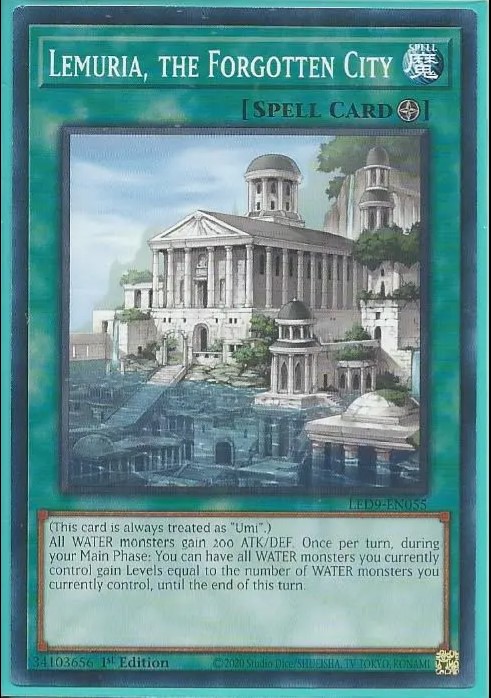 LED9-EN055 Lemuria, the Forgotten City – Common