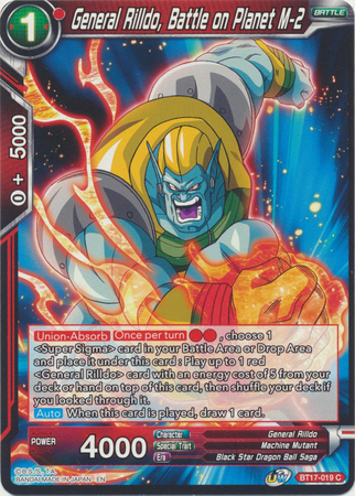 BT17-019 - General Rilldo, Battle on Planet M-2 - Common
