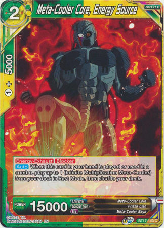 BT17-143 - Meta-Cooler Core, Energy Source - Common