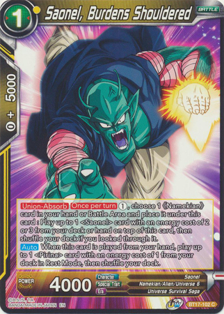 BT17-102 - Saonel, Burdens Shouldered - Common