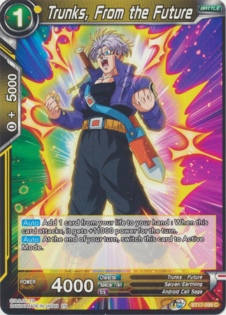 BT17-098 - Trunks, From the Future - Common
