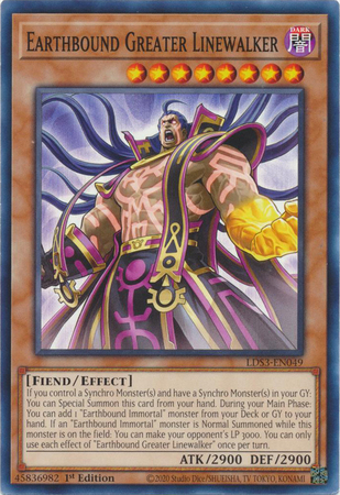 LDS3-EN049 - Earthbound Greater Linewalker - Common