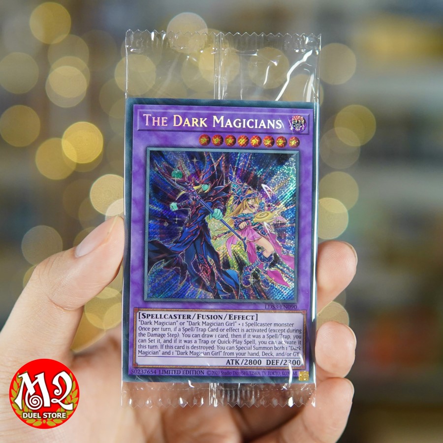 LDS3-EN090 The Dark Magicians – Secret Rare (sealed)