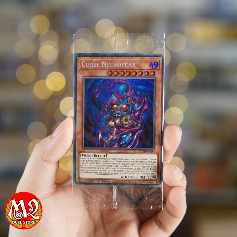 LDS3-EN009 Cursed Necrofear – Secret Rare