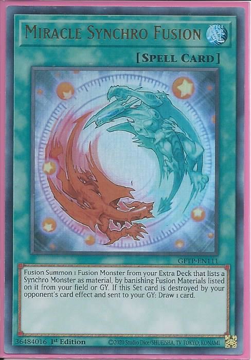 kabu GFTP-EN111 Miracle Synchro Fusion – Ultra Rare