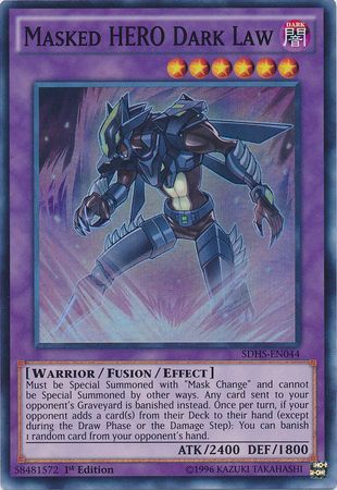 SDHS-EN044 Masked Hero Dark Law - Super Rare