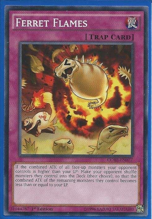 kduy CORE-EN077 Ferret Flames - Common