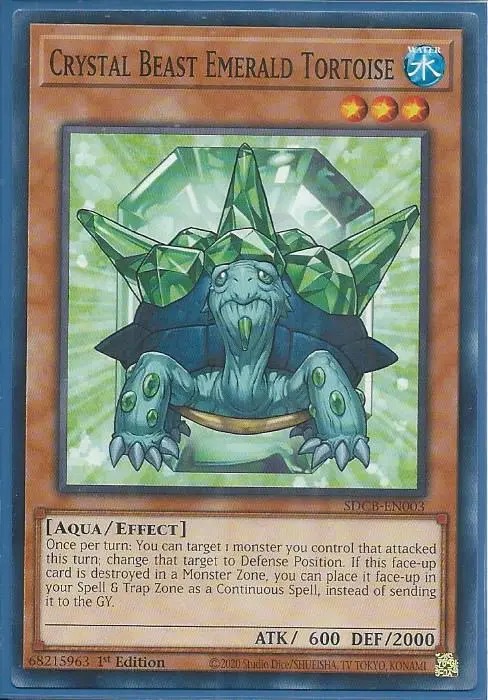 SDCB-EN003 Crystal Beast Emerald Tortoise – Common