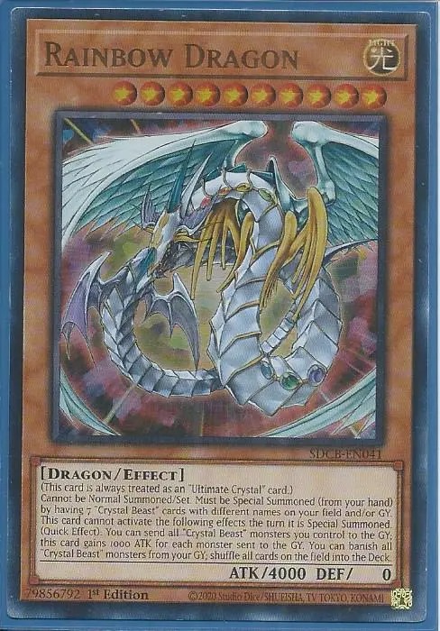 SDCB-EN041 Rainbow Dragon – Ultra Rare