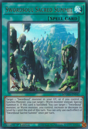 MAMA-EN042 - Swordsoul Sacred Summit - Ultra Rare