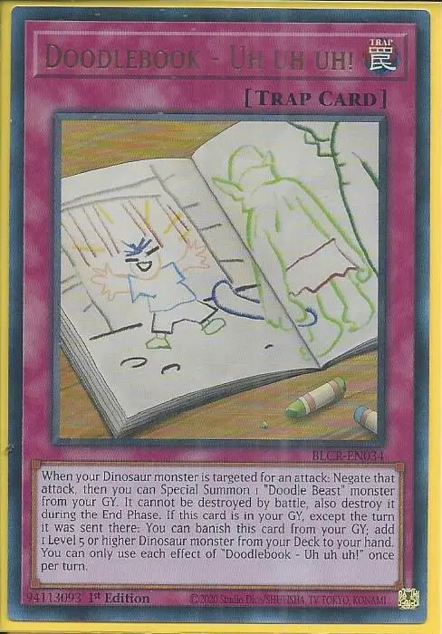 BLCR-EN034 Doodlebook – Uh uh uh – Ultra Rare