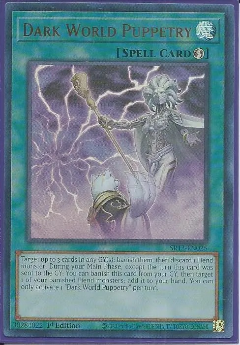 SR13-EN025 Dark World Puppetry – Ultra Rare
