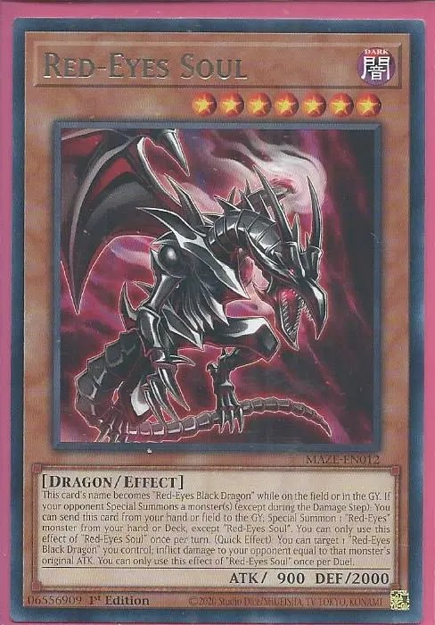 MAZE-EN012 Red-Eyes Soul – Rare |