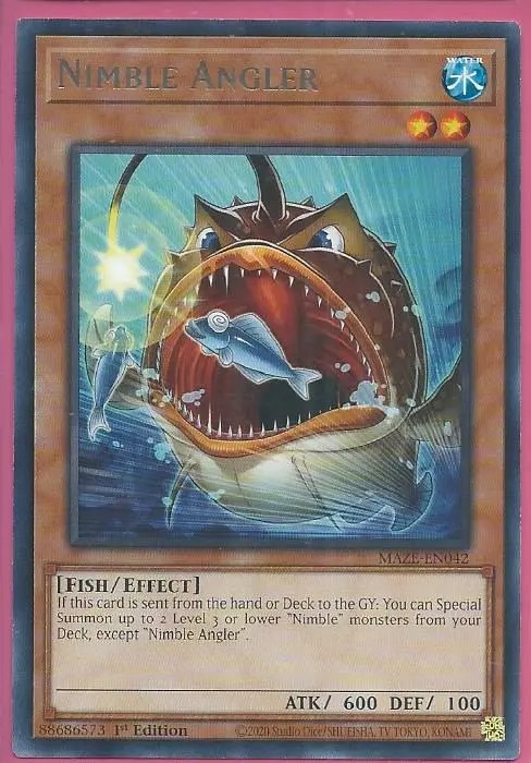 MAZE-EN042 Nimble Angler – Rare
