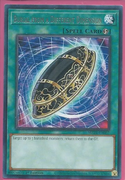 MAZE-EN057 Burial from a Different Dimension – Rare