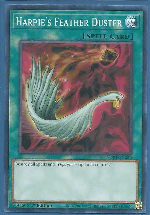 SDBT-EN026 Harpie’s Feather Duster – Common