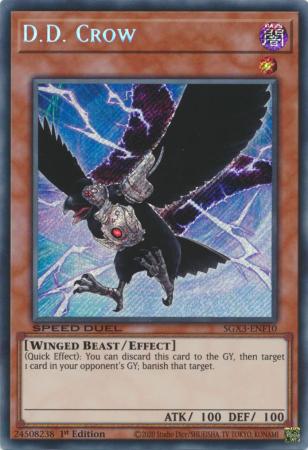 SGX3-ENF10 - D.D. Crow - Secret Rare