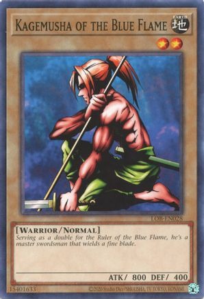LOB-EN028 Kagemusha of the Blue Flame Common