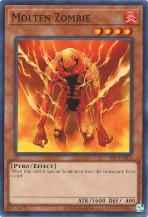 IOC-EN064 Molten Zombie Common