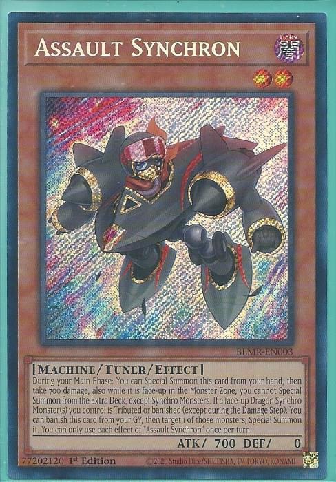 BLMR-EN003 Assault Synchron – Secret Rare