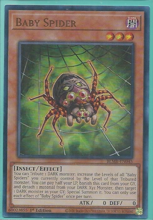 BLMR-EN045 Baby Spider – Ultra Rare