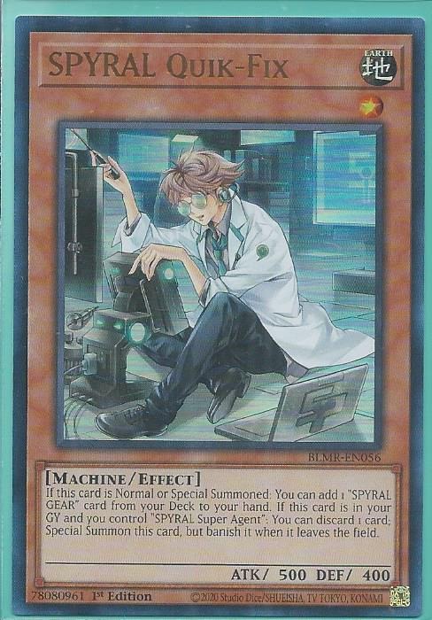BLMR-EN056 Spyral Quik-Fix – Ultra Rare