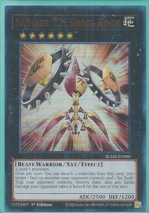 BLMR-EN080 Number 72: Shogi Rook – Ultra Rare
