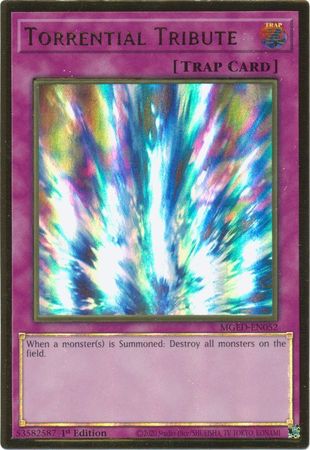 MGED-EN052 - Torrential Tribute - Premium Gold Rare |