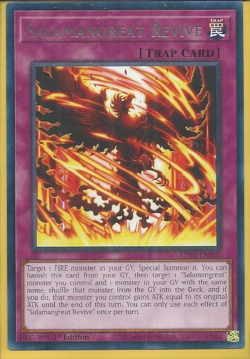 LD10-EN007 Salamangreat Revive – Rare