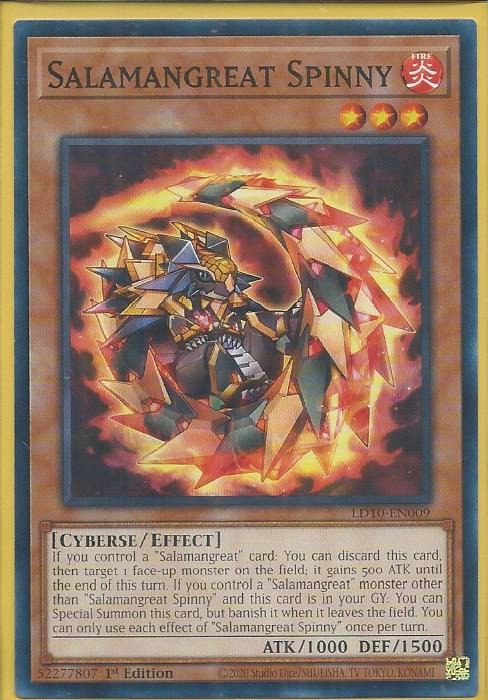LD10-EN009 Salamangreat Spinny – Common