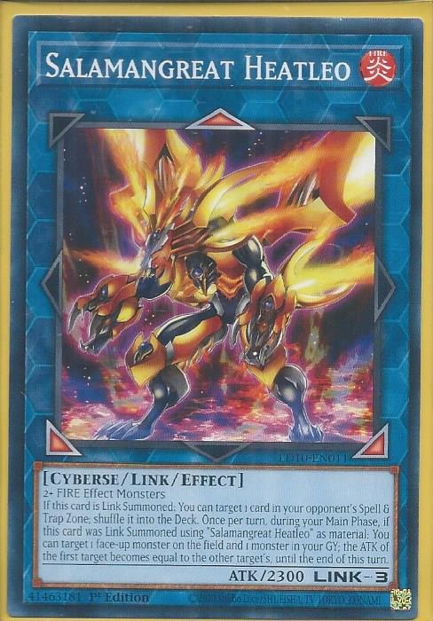 LD10-EN011 Salamangreat Heatleo – Common