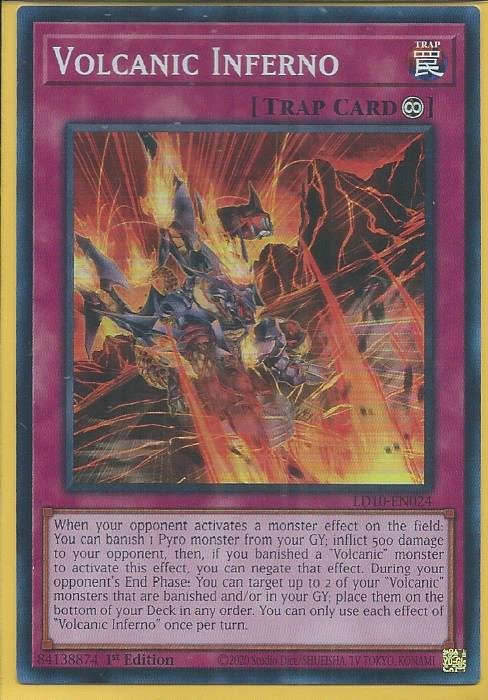 LD10-EN024 Volcanic Inferno – Super Rare