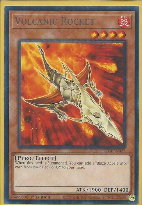LD10-EN027 Volcanic Rocket – Rare