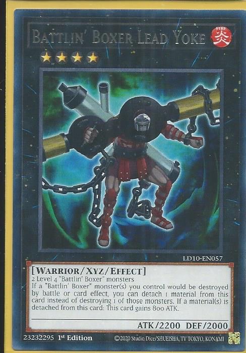 LD10-EN057 Battlin’ Boxer Lead Yoke – Rare