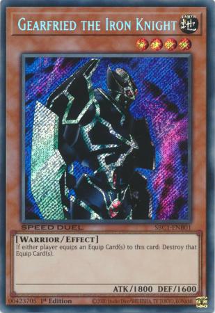 SBC1-ENB01 - Gearfried the Iron Knight - Secret Rare
