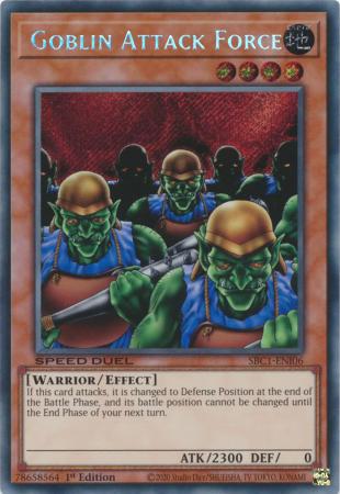SBC1-ENI06 - Goblin Attack Force - Secret Rare