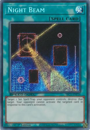 SBC1-ENF14 - Night Beam - Secret Rare