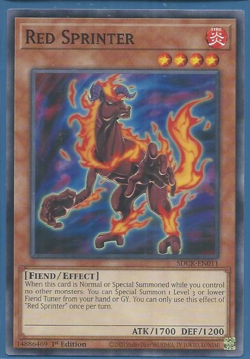 SDCK-EN011 Red Sprinter – Common