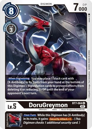 BT7-064 U - DoruGreymon - Uncommon