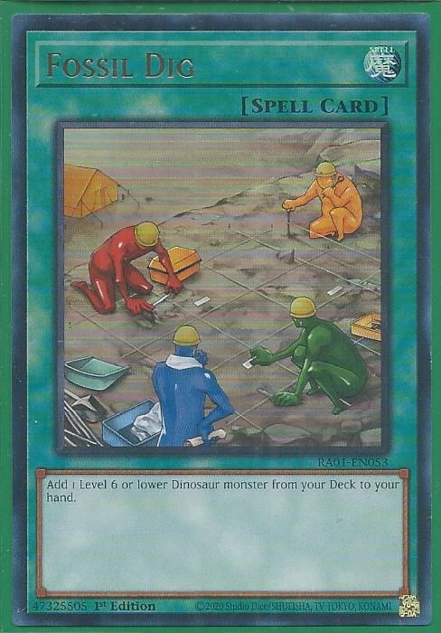 RA01-EN053U Fossil Dig – Ultra Rare