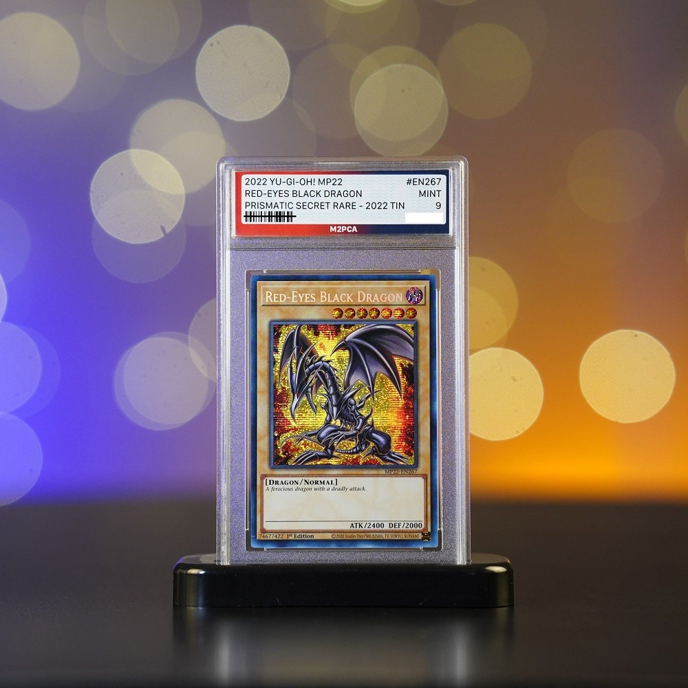 MP22-EN267 Red-Eyes Black Dragon - Prismatic Secret Rare - M2PCA 8 NM 103203 - Không kèm đế