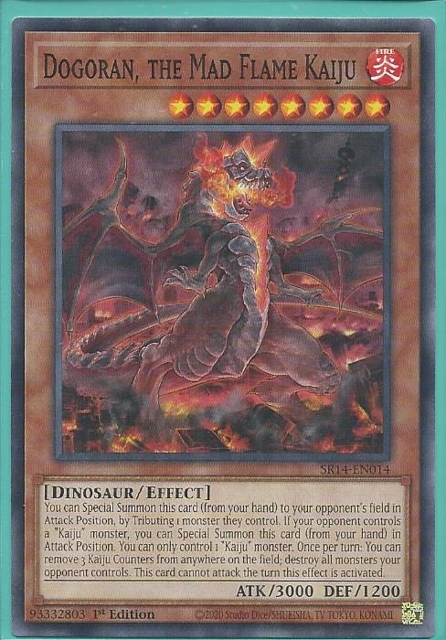 SR14-EN014 Dogoran, the Mad Flame Kaiju – Common