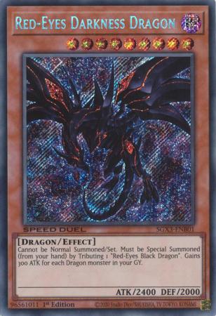 SGX3-ENB01 - Red-Eyes Darkness Dragon - Secret Rare