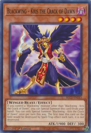 BLC1-EN143 - Blackwing - Kris the Crack of Dawn - Common