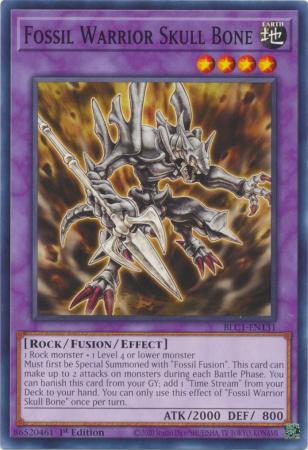 BLC1-EN131 - Fossil Warrior Skull Bone - Common